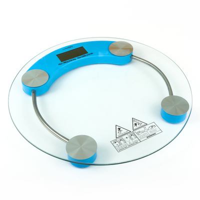 Весы напольные Luazon LVE-001, электронные, до 180 кг, голубые