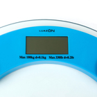 Весы напольные Luazon LVE-001, электронные, до 180 кг, голубые - Фото 2
