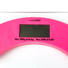Весы напольные Luazon LVE-003, электронные, до 180 кг, розовые - Фото 2