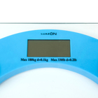 Весы напольные Luazon LVE-003, электронные, до 180 кг, голубые - Фото 2