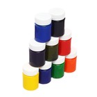 Краска по ткани (шелку), набор 9 цветов х 50 мл, ЗХК Decola "Батик" акриловая на водной основе, (4441449) - Фото 5