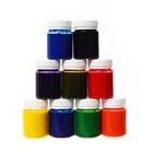 Краска по ткани (шелку), набор 9 цветов × 50 мл, ЗХК Decola «Батик» акриловая на водной основе, (4441449) - Фото 4