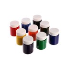 Краска по ткани (шелку), набор 9 цветов × 50 мл, ЗХК Decola «Батик» акриловая на водной основе, (4441449) - Фото 7