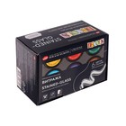 Набор витражных красок по стеклу Decola, 6 цветов × 20 мл - Фото 6