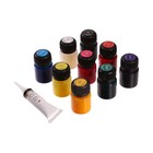 Набор витражных красок по стеклу Decola, 9 цветов х 20 мл + контур, 42411065 - Фото 11