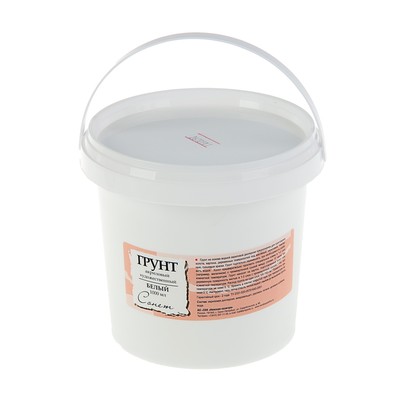 Грунт художественный акриловый «ЗХК. Сонет», 1420 г (1000 мл), белый, 2124915