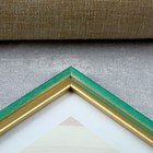 Фоторамка сосна с15 21х30 см, 058 зеленый 3 (стекло) - Фото 3