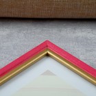 Фоторамка сосна с15 21х30 см, 088 розовый 3 (пластиковый экран) - фото 24505567