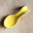 Подставка под ложку, жёлтая, 15 см - Фото 3