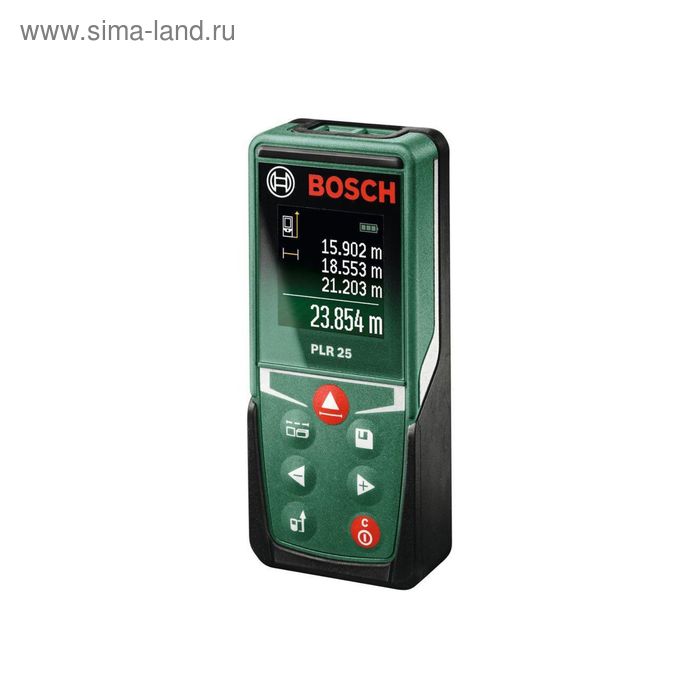 Лазерный дальномер Bosch PLR 25 (0603672521), 0.15-25 м, точность 2 мм - Фото 1