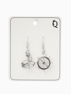 Серьги металл «Морячка», цвет чернёное серебро - Фото 5