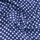 Платок текстильный HS 1630_1-4, цвет синий, размер 90х90 - Фото 3