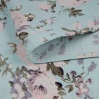 Платок текстильный A 660_A657-1, цвет голубой, размер 70х70 - Фото 3