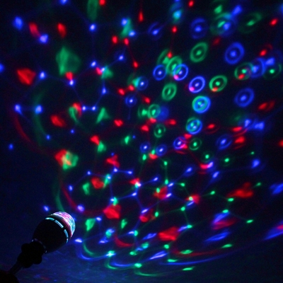 УЦЕНКА Лампа «Диско-шар», 8 см, Е27, свечение RGB