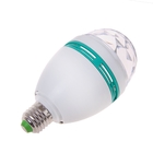 УЦЕНКА Лампа хруст. шар d=8 см,эффект зеркального шара 17х8х8 220V, тип цоколя Е27 - Фото 3