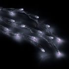 УЦЕНКА Гирлянда «Водопад» 2×1.5 м, IP20, прозрачная нить, 400 LED, свечение белое, 8 режимов, 220 В - Фото 8