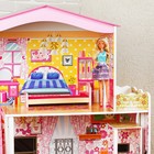 Кукольный дом «Яркий интерьер», с мебелью - Фото 6
