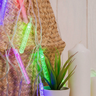 УЦЕНКА НИТЬ, 5 м, с насад.“Сосульки с пузырьками”, Н.С. LED-20-220V, моргает, МУЛЬТИ - фото 13727512