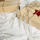 УЦЕНКА НИТЬ, 5 м, с насад.“Сосульки с пузырьками”, Н.С. LED-20-220V, моргает, МУЛЬТИ - фото 13727513