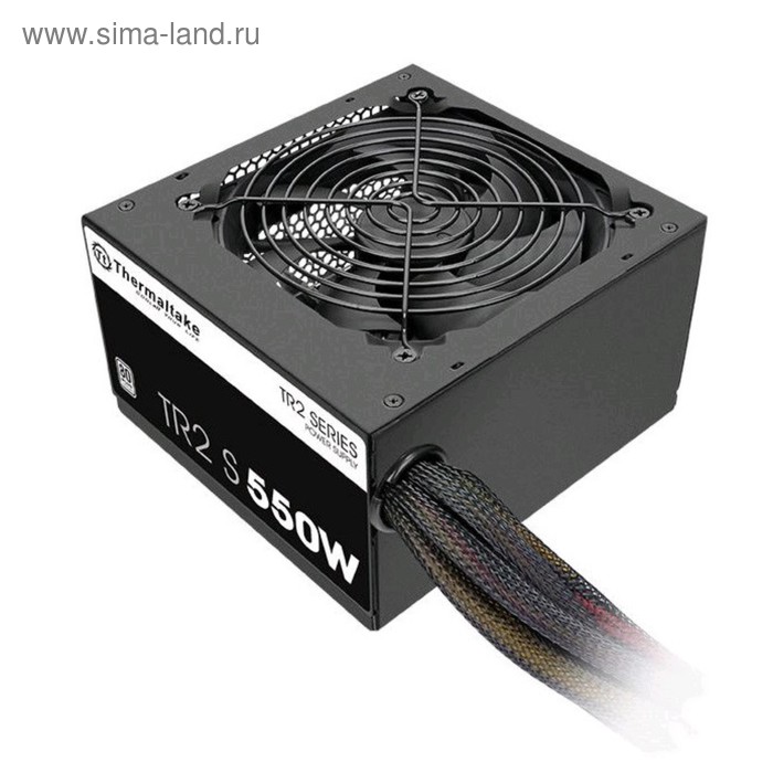 Блок питания Thermaltake ATX 550W TR2 S 80+ (24+4+4pin) APFC 120mm fan 5xSATA RTL - Фото 1