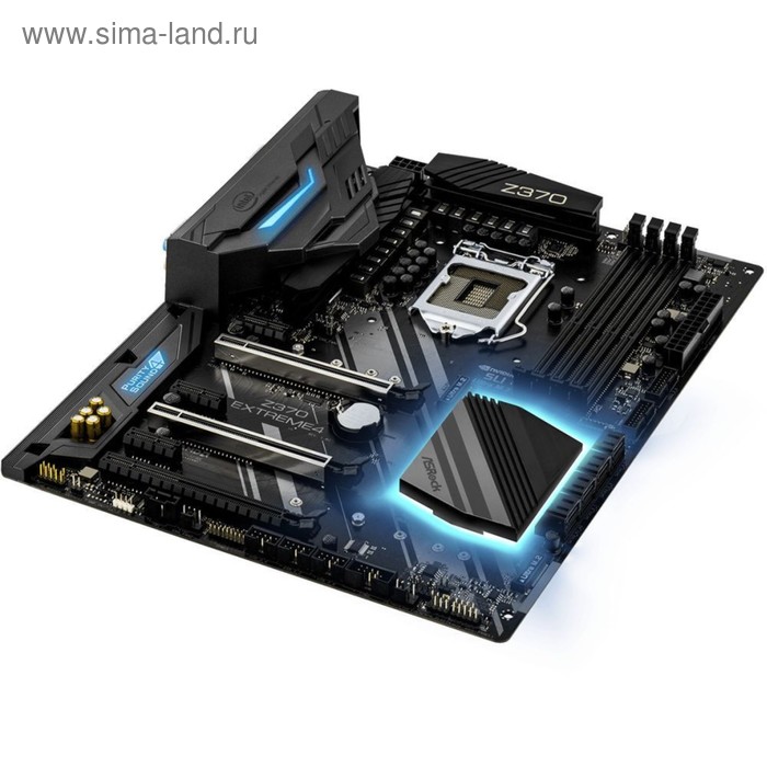 Материнская плата Asrock Z370 EXTREME4, Soc-1151v2, Intel Z370, 4xDDR4, ATX, Ret - Фото 1