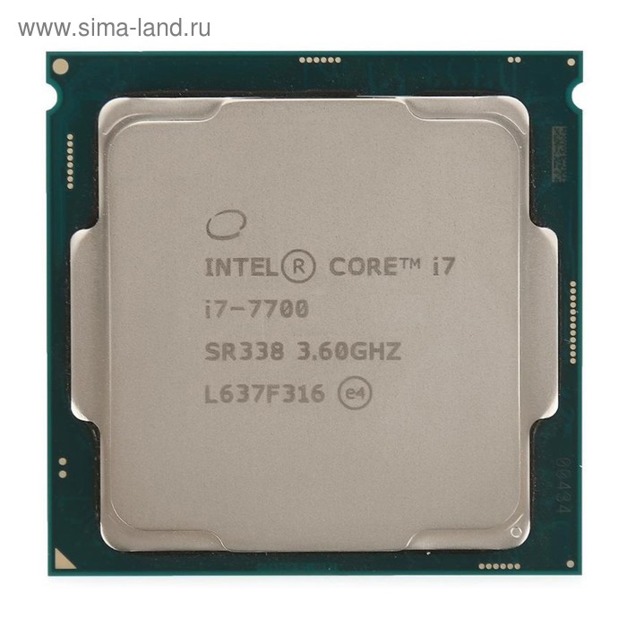 Процессор Intel Core i7 7700 Soc-1151 (3.6GHz/Intel HD Graphics 630) Box - Фото 1