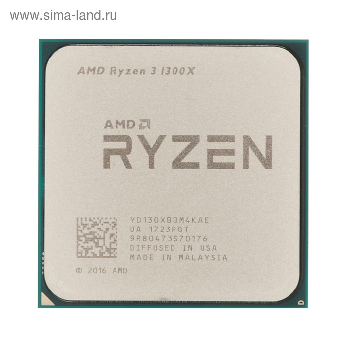 Процессор AMD Ryzen 3 1300X AM4 (YD130XBBAEBOX) (3.5GHz) Box - Фото 1