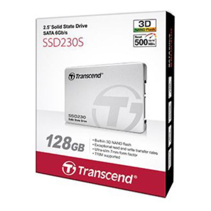 SSD накопитель Transcend 128Gb (TS128GSSD230S) SATA-III - фото 51543159