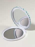 Зеркало складное «Геометрия», d=7.5 см, бирюзовое - Фото 3