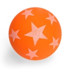 Мяч каучуковый «Звёздочки», светится в темноте, 4,3 см, цвета МИКС - Фото 3