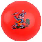 Мяч детский «Животные», d=25 см, 75 г, цвет МИКС - фото 8215593