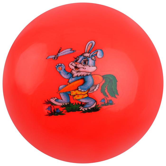 Мяч детский «Животные», d=25 см, 75 г, цвет МИКС - фото 1905312140