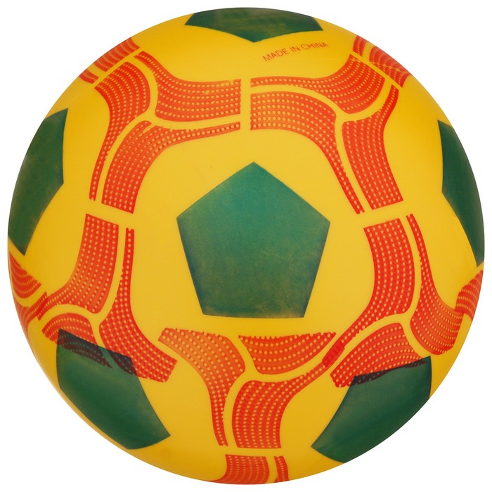 Мяч футбольный, d=22 см, 60 г, цвет МИКС - фото 1905312214