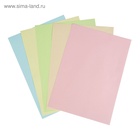 Бумага цветная Calligrata. Mix, А4, 100 листов, 10 цветов, тонированная в массе, 80 г/м², МИКС - Фото 2