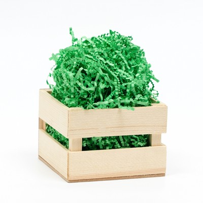 Наполнитель бумажный для подарков, зеленый, 500 г