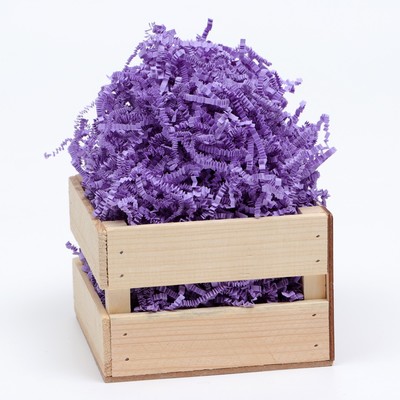 Наполнитель бумажный для подарков, фиолетовый, 500 г