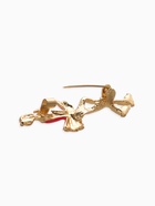 Брошь «Фигуристка», цвет бело-малиновый в золоте - Фото 4