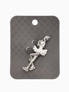 Брошь "Фигуристка", цвет белый в серебре - фото 809208695