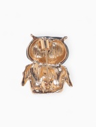 Брошь «Сова» мультяшная, цветная в золоте - Фото 3
