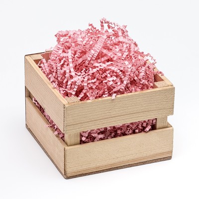 Наполнитель бумажный для подарков, нежно - розовый, 1000 г
