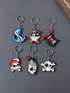 Брелок для ключей на кольце «Пираты», резина, 3.5×4.8 см, МИКС - Фото 1