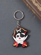 Брелок для ключей на кольце «Пираты», резина, 3.5×4.8 см, МИКС - Фото 2