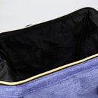 Рюкзак-сумка, отдел на молнии, 2 наружных кармана, 2 боковых кармана, цвет сиреневый - Фото 5