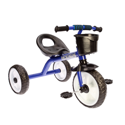 Велосипед трёхколёсный Micio Neon 2018, цвет синий/белый/чёрный