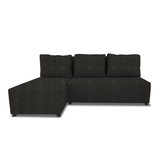Угловой диван «Алиса», еврокнижка, рогожка savana/arben, цвет grey - Фото 1