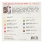 Пастель сухая ЗХК «Сонет», 24 цвета, Soft, d=8 мм/L-60 мм, круглое сечение, художественная - Фото 3