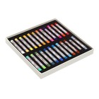 Пастель сухая ЗХК "Сонет", 24 цвета, Soft, D-8 мм/L-60 мм, круглое сечение, художественная, 7141224 - фото 8369826