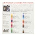 Пастель сухая ЗХК "Сонет", 48 цветов, Soft, D-8 мм/L-60 мм, круглое сечение, художественная, 7141242 - Фото 3