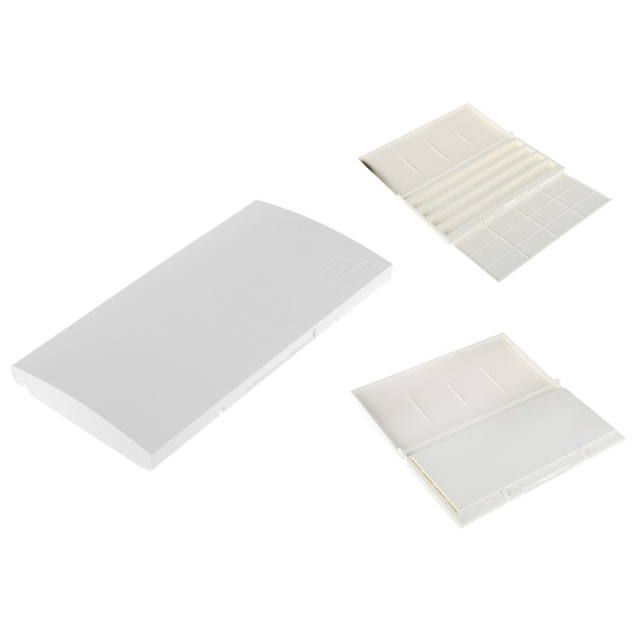 Пенал-палитра под акварель ЗХК «Невская Палитра», 24/36 цветов, пластик, 2437 - Фото 1