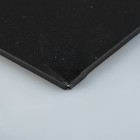 Холст на картоне 40 х 50 см, хлопок 100%, 3 мм, акриловый грунт, мелкозернистый, ЗХК «Мастер Класс», чёрный - Фото 2